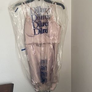 Homecoming dress worn once light pink nude tint.